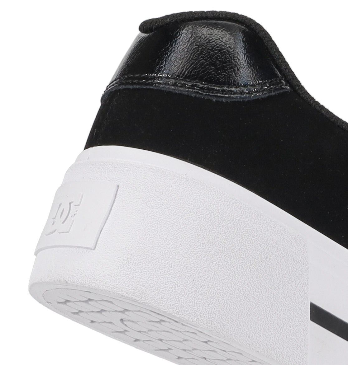 Chelsea Platform Shoes - Black / White