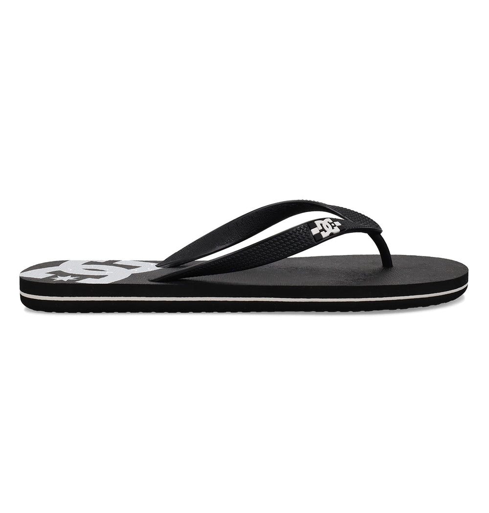 Spray Slides - Black / Black / White