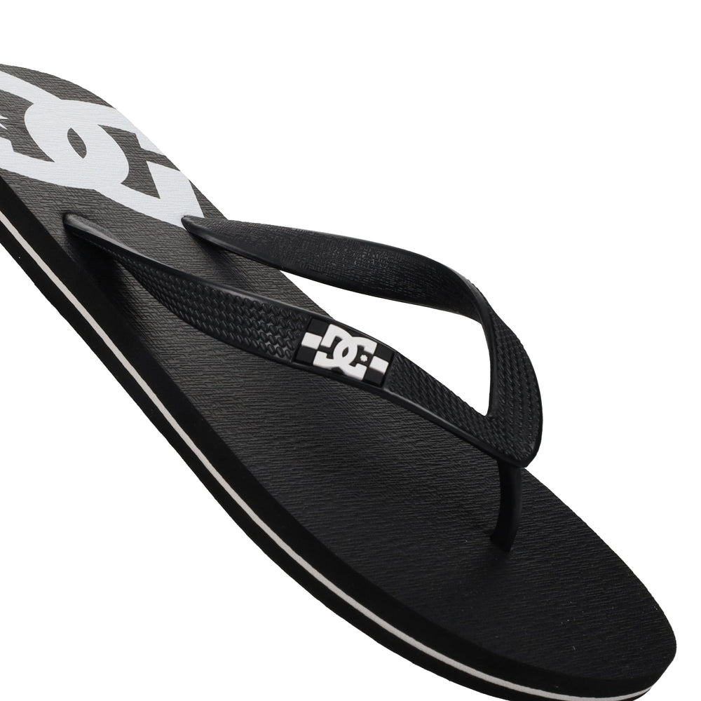 Spray Slides - Black / Black / White