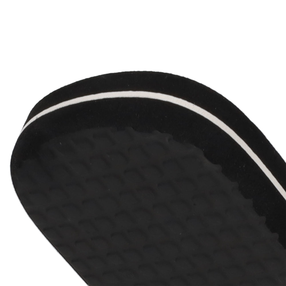 Spray Slides - Black / Black / White
